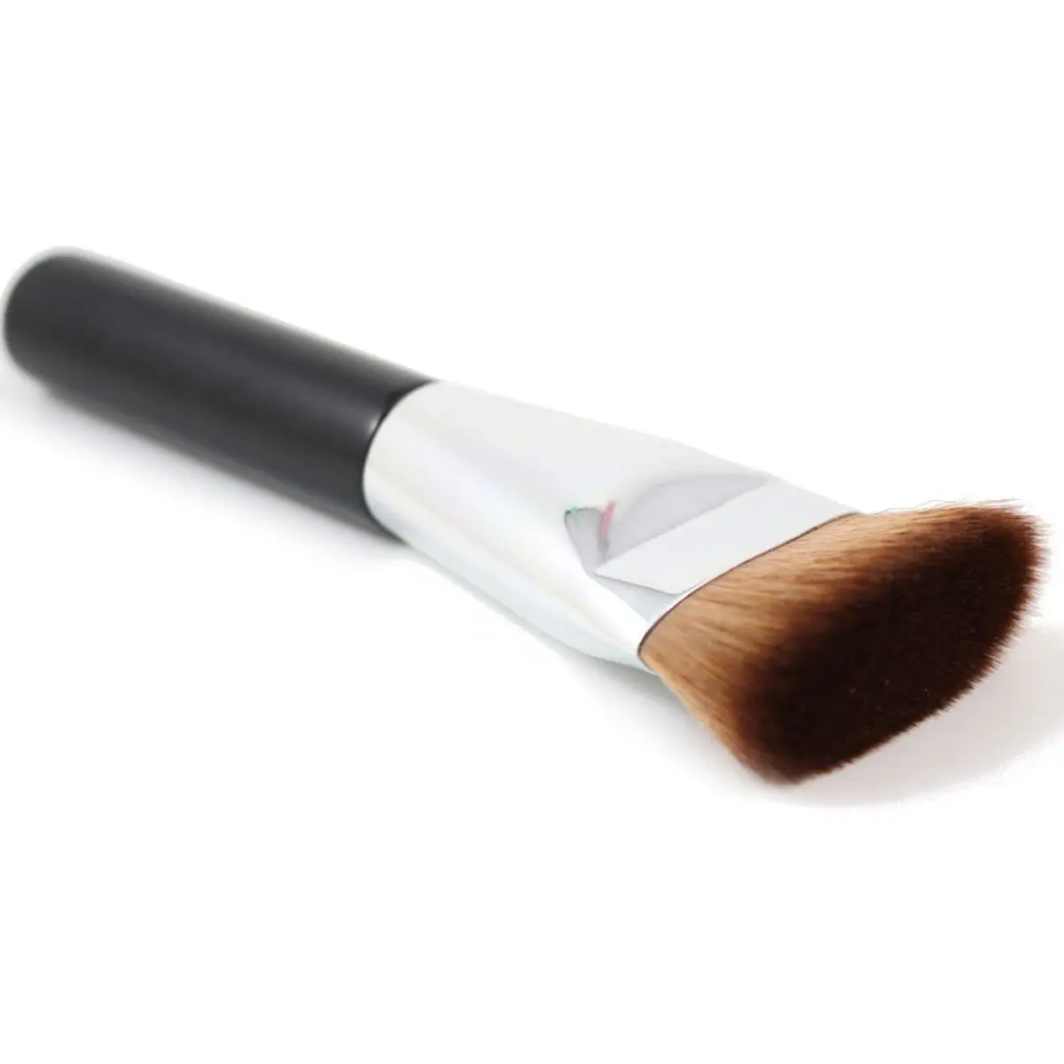 Best Deal Good Quality Women Professional Cosmetic Flat Contour Brush Face Blend Foudation Powder Makeup Brush