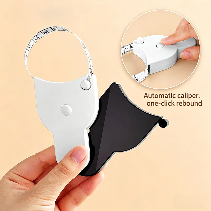 Picture 3: Automatic Telescopic Tape Measure Body Measuring Tape Sewing Ruler Tools Centimeter Tapes For Gym Fitness Arm Muscle Measurement