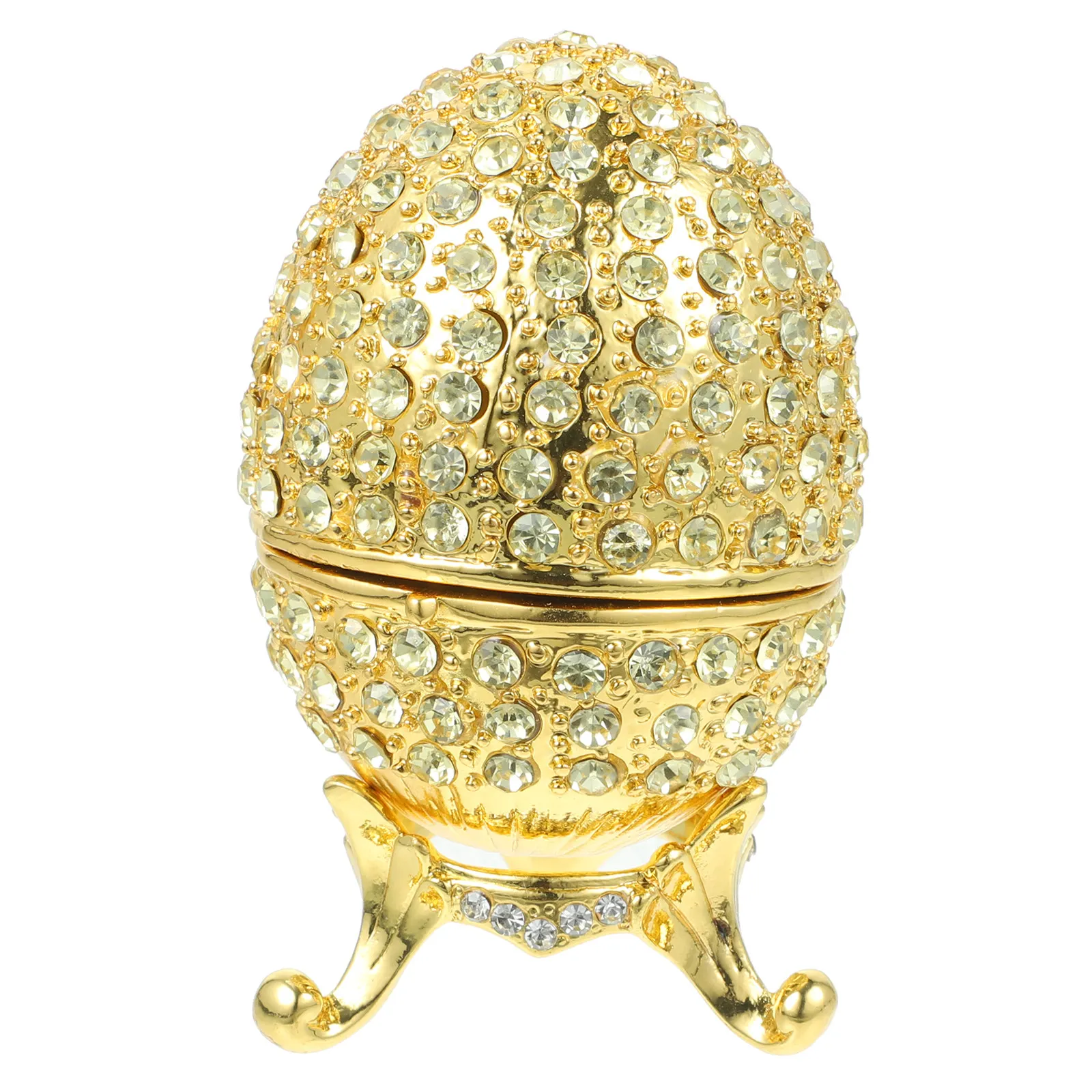 

Easter Jewelry Box Premium Alloy Desktop Display Organizer for Necklaces Rings Earrings Bracelets Gift Wrapping Decor