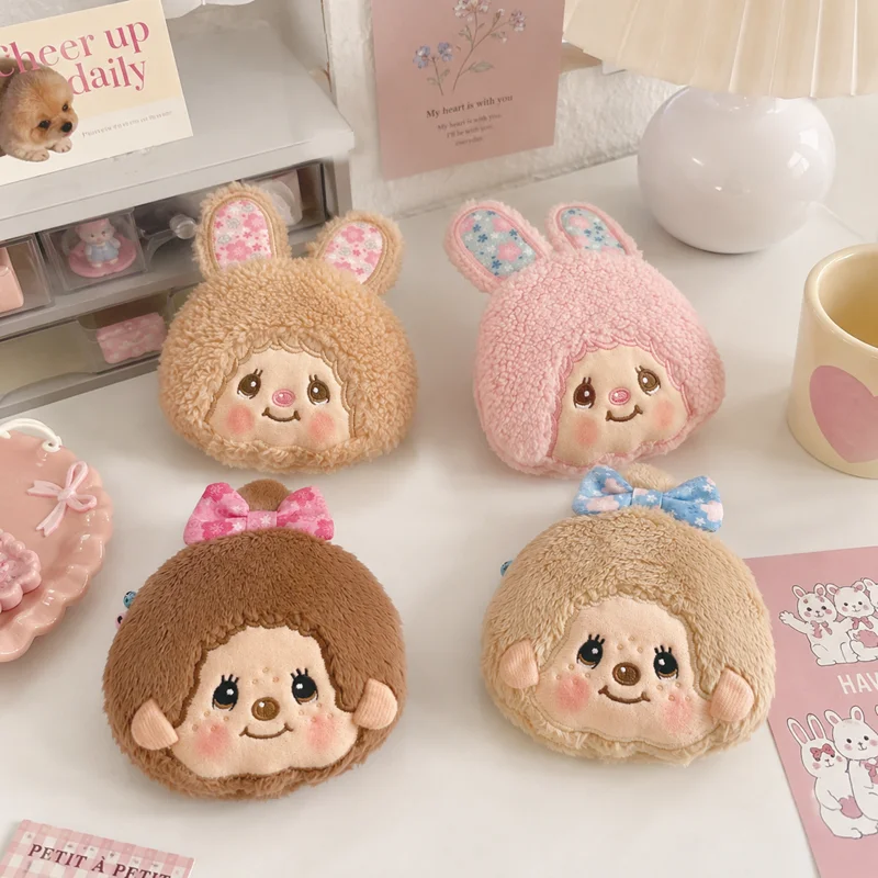 Monchhichi Moneybag Cartoon Monchichi Purse Kawaii Pouch Mini