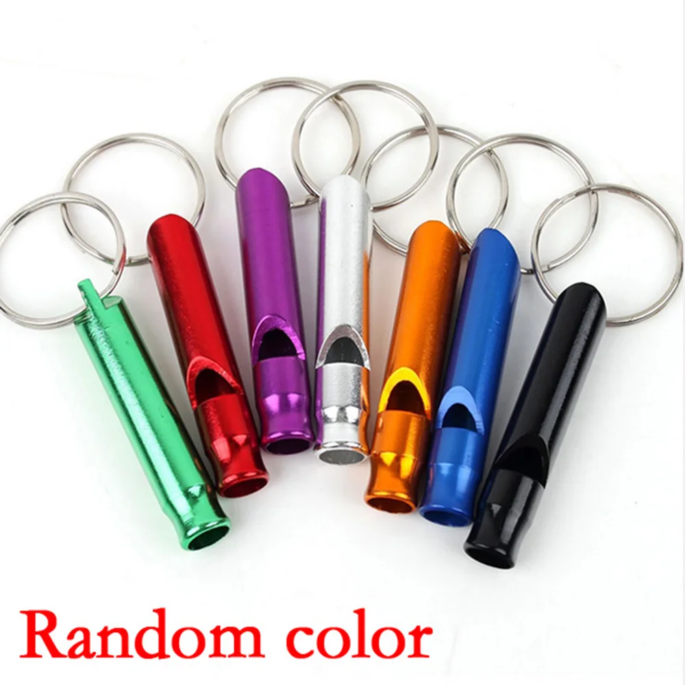 Multifunction Survival Whistle Portable Emergency Keychain Whistle Camping Hiking Outdoor Tools Self Defense Security Protection