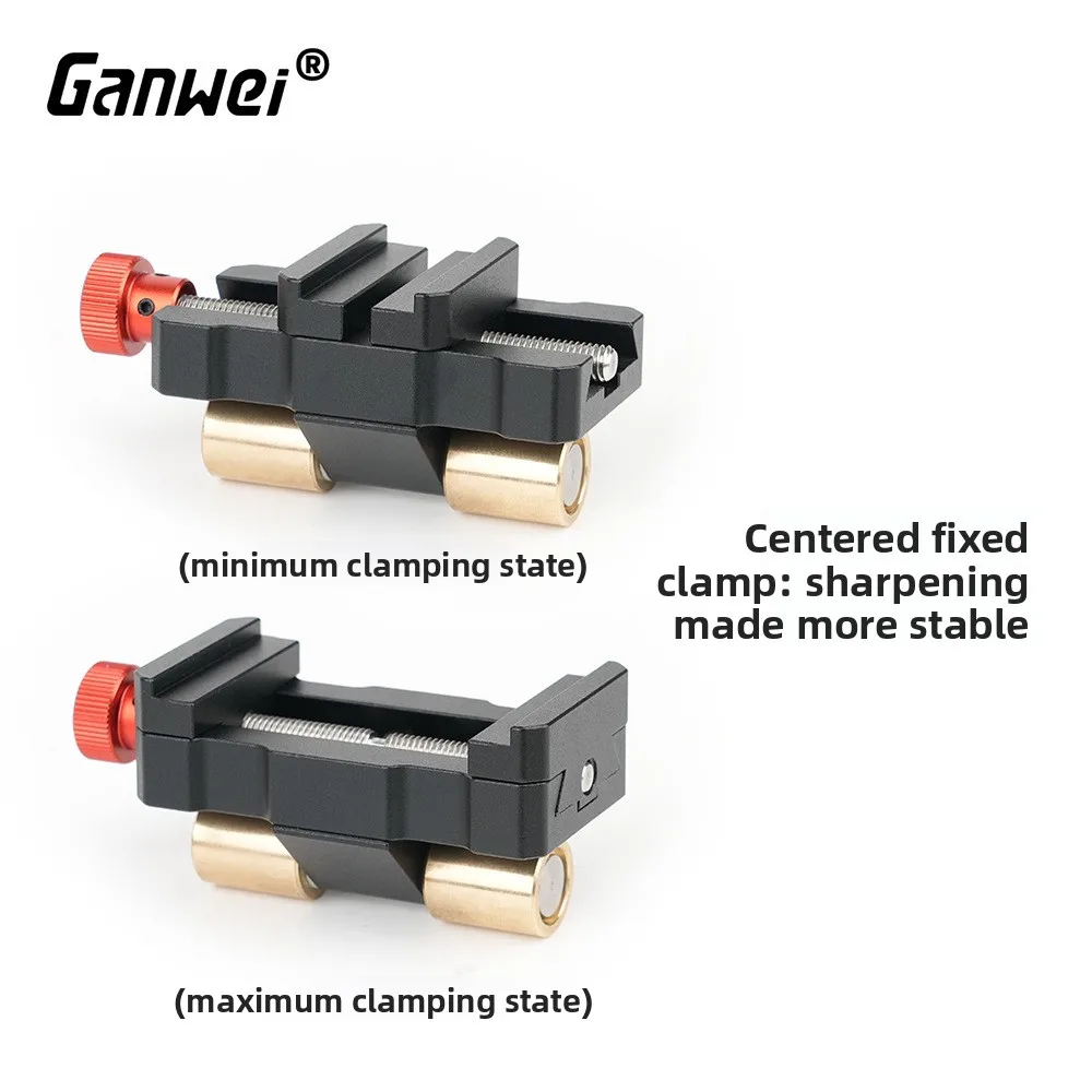 Adjustable Angle Roller Sharpener, Linear Guide Woodworking Knife Sharpening Jig, Water Washable Sharpening Tool
