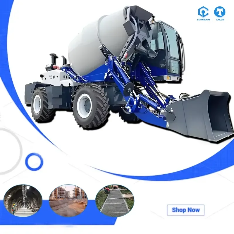 2026 CE 1.5m3 Self-propelled Cement Concrete Mixer Truck Mini Hydraulic Mobile Mixer Vehicle for Construction Site Use