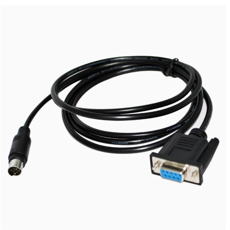 Roland Synthezier SK88 Pro SC88 Pro RS232 Serial Cable RS232 Serial DB9 Female to 8-pin Mini Din Cable