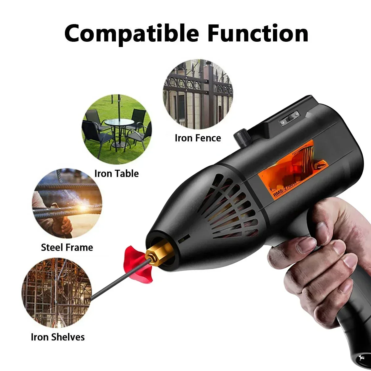 

Best Seller First110V/220V 3900W Handheld Electric Welding Machine 2-14 Thickness Automatic Welding Digital Current Adjustment W