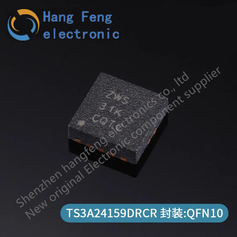 

10PCS TS3A24159DRCR TS3A24159DRC mark ZWS Analog Switch/Multiplexer QFN10 New Original