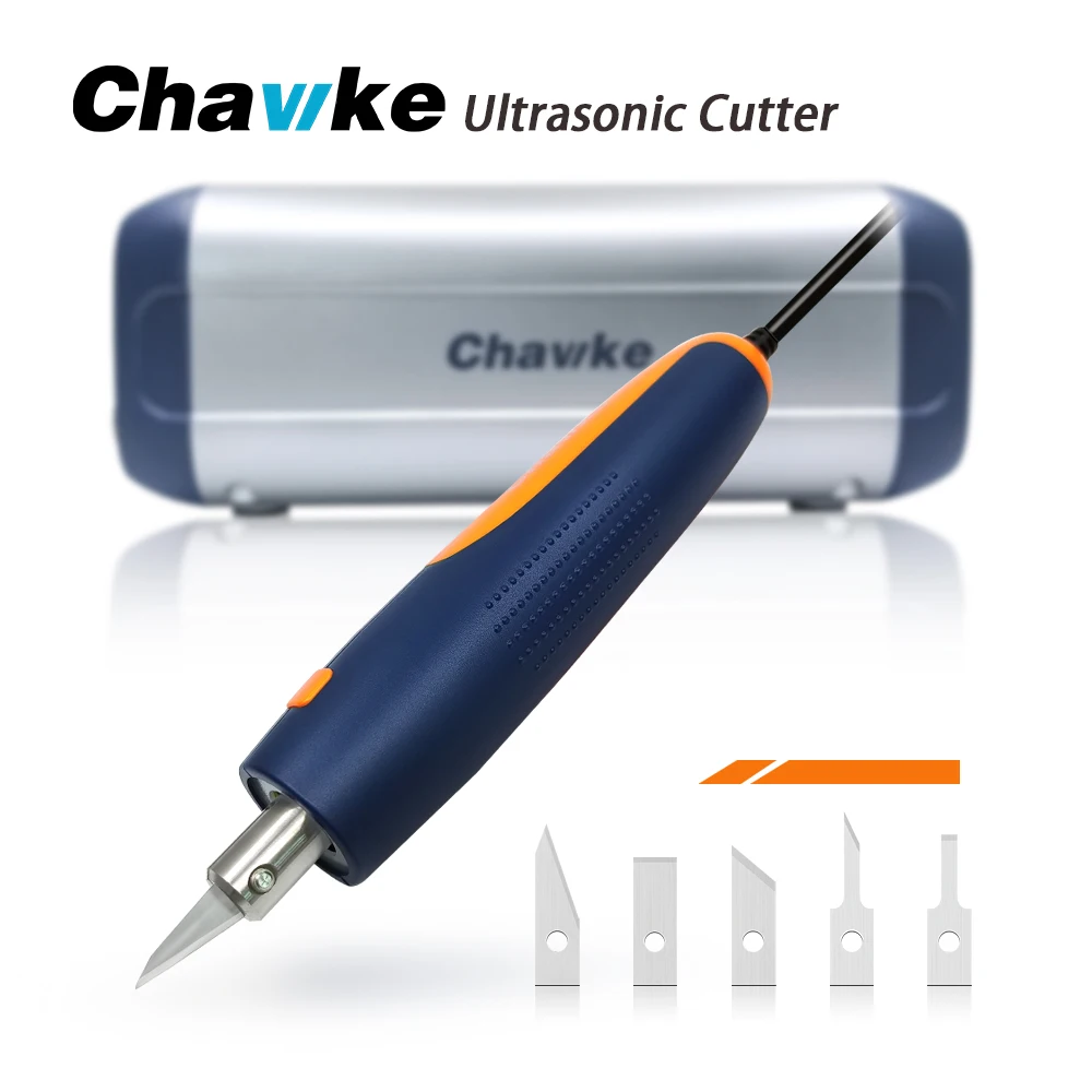 

Chawke CK01 Профессиональный ультразвуковой нож 65 Вт, 40 кГц, частота вибрации, резьба по 3D-печать, многолезвийный инструмент для ручной работы