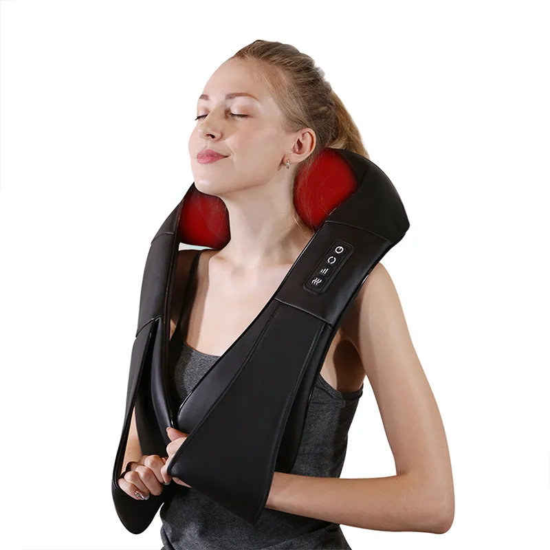 Massager cervical do xale da massagem de amassar