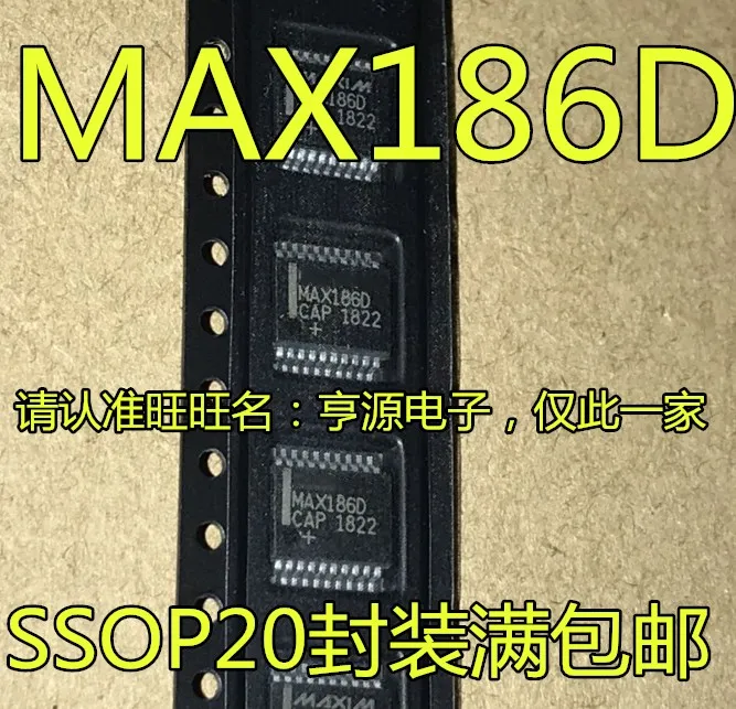 

10pcs original new MAX186D MAX186DCAP MAX186DCAP+T SSOP20