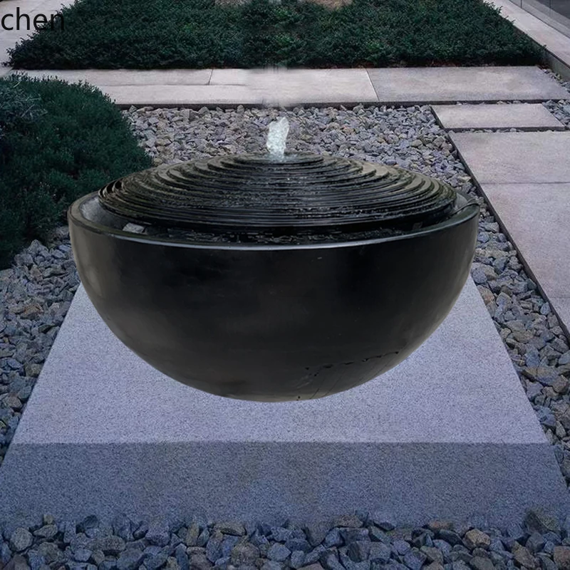 Factory Direct 2026 Top QZT Cortile in marmo Ciotola Fountain