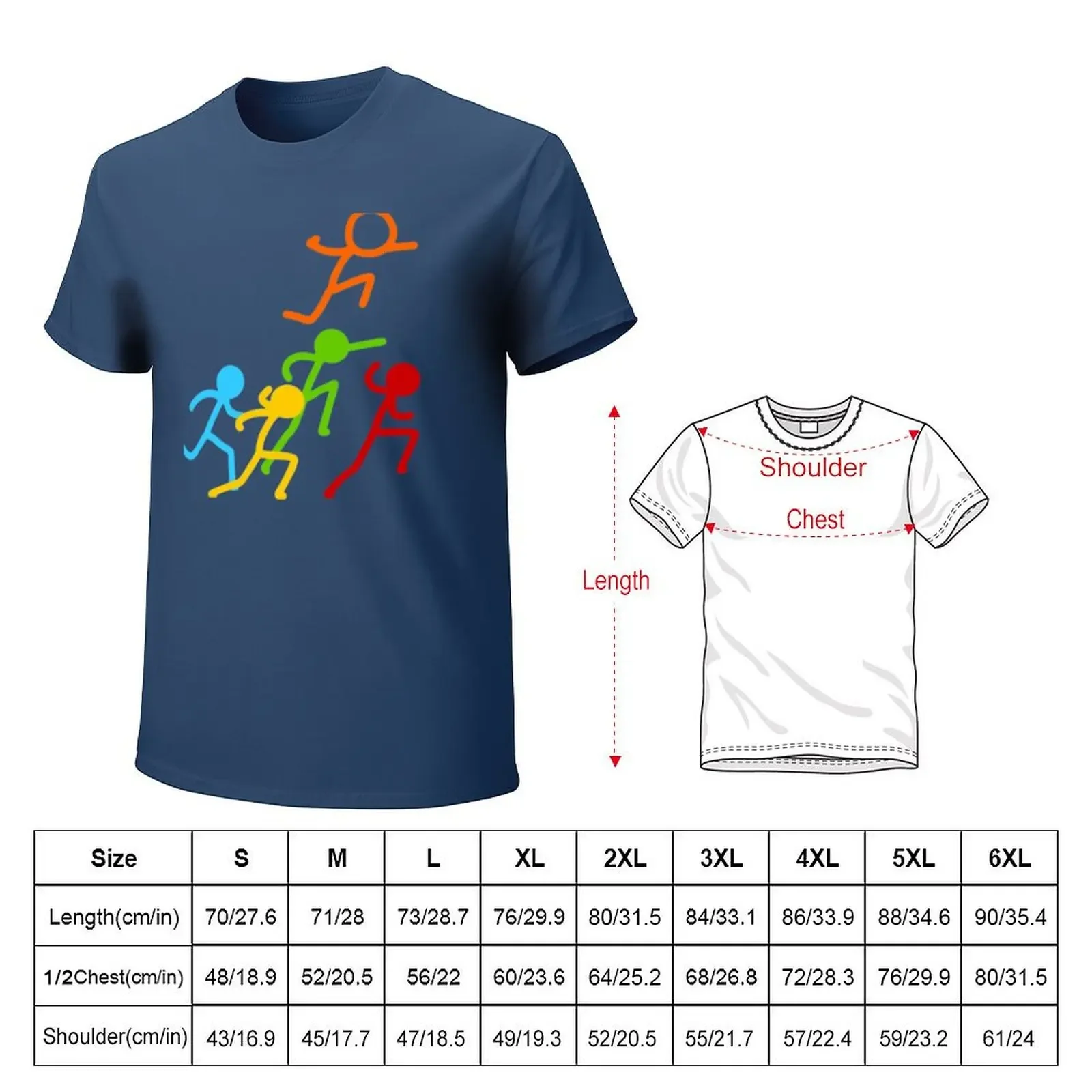 Alan becker animation Cute Sticks T-Shirt vintage t shirts Aesthetic clothing tops man t shirt mens fashion