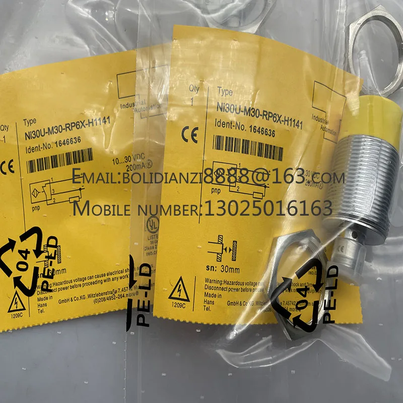 

The brand-new original sensor NI30U-M30-AP6X-H1141/AN6X NI30U-M30-RP6X-H1141 warranty for one year in stock