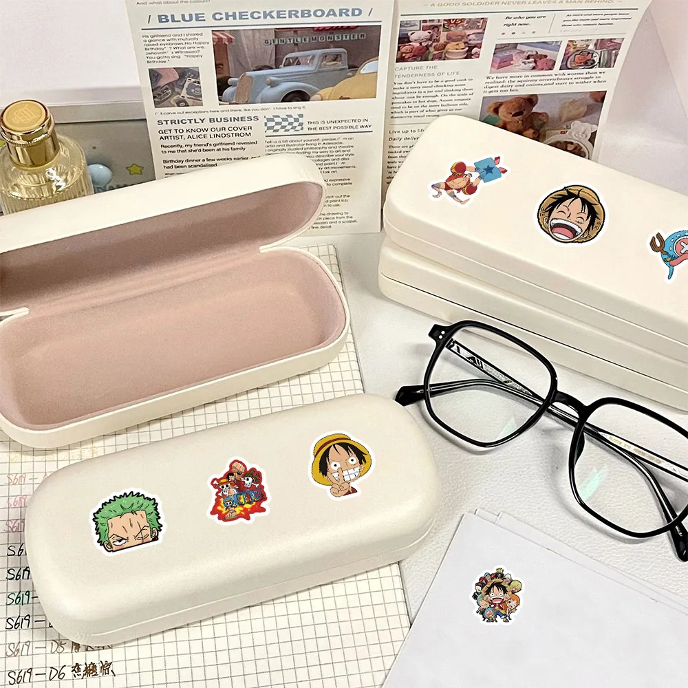 10/50/100PCS Coole One Piece Anime Cartoon Aufkleber Aufkleber Für Kinder DIY Laptop Sammelalbum Kühlschrank Graffiti lustige Aufkleber Spielzeug Geschenke