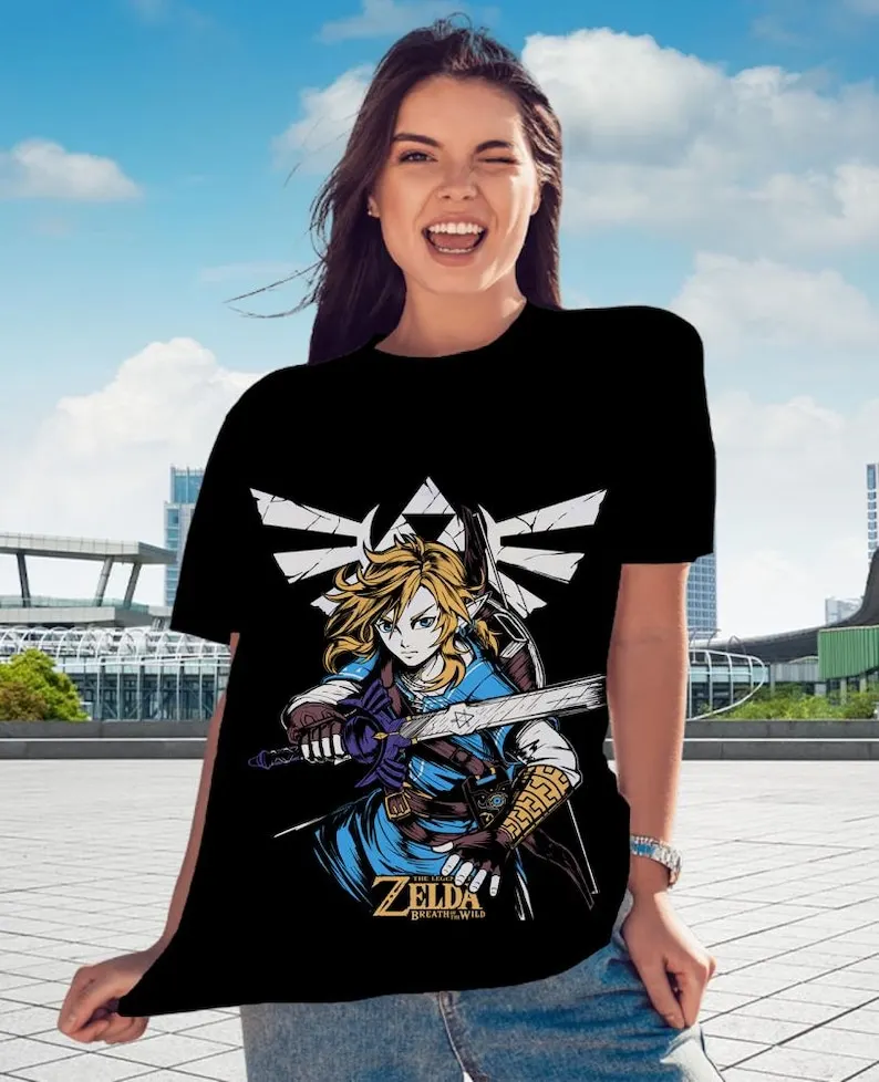 Exclusive Anime  Legend of  Link ShirtT-