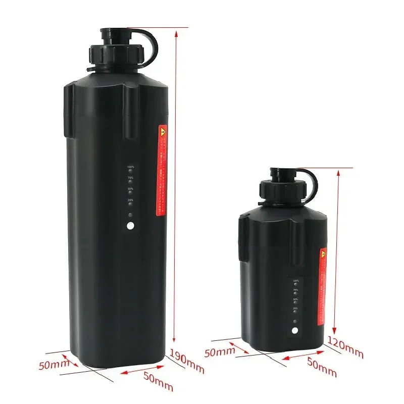 14.8V 10000mAh for SHIMANO Water Droplet Wheel DAIWA Water Droplet Wheel Grenade Shape Two Holes Battery Power Display