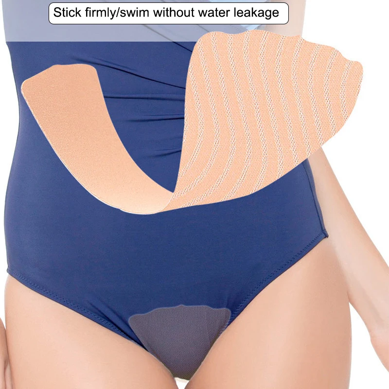 Wiederverwendbarer, wasserdichter Camel Toe Concealer, spurlos, unsichtbares Klebepad für Damen, Leggings, Bademode
