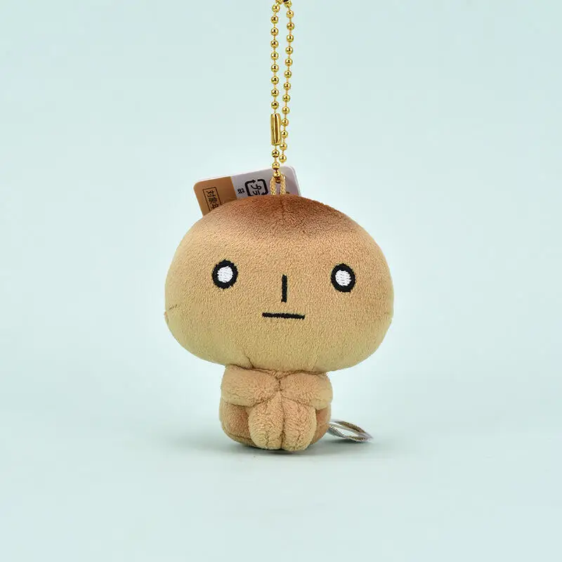 أنيمي الكرتون Kogepan ألعاب من القطيفة Kawaii المفاتيح الإبداعية الطرفية على ظهره زوجين قلادة الديكور صديق هدية عيد ميلاد