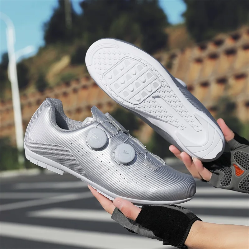 

Men Non Locking Mountain Bike Shoes Without Cleats Road Bicycle Rb Speed Non Cleat Cycling Shoes Sneaker Flat Pedal Mtb Women