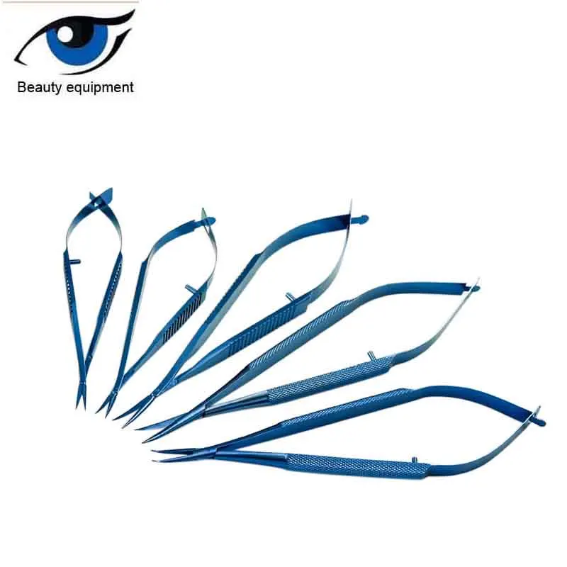 Oogheelkundige Microchirurgische Instrumentenset 21 Sets Roestvrijstalen Titaniumlegering Microchirurgische Instrumentenset