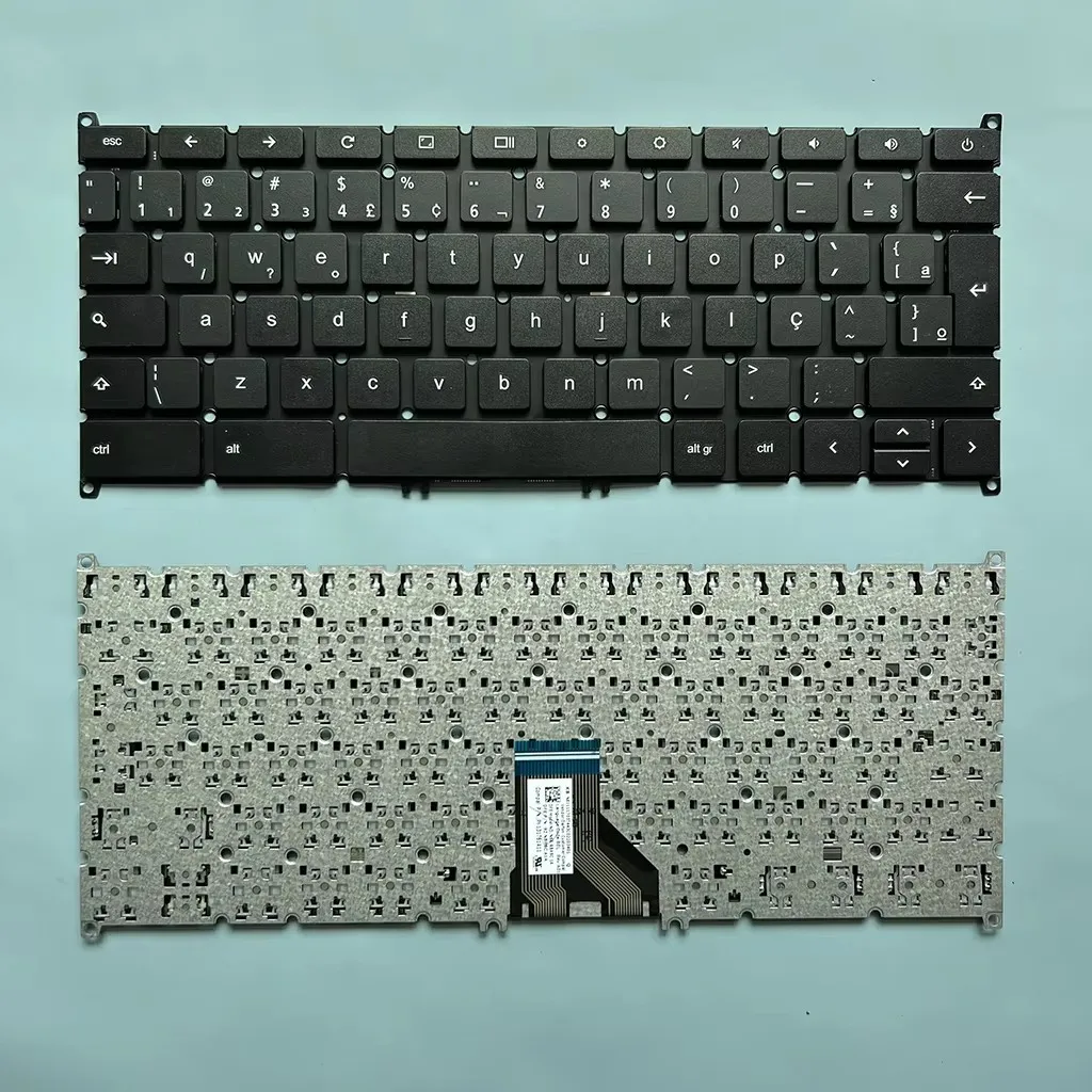 

C720 Бразильская клавиатура для ACER Chromebook C720P C730 C740 C3P1 C4PE ноутбука Brazil Teclado PK 131761 A11 NSK-RBASC1A