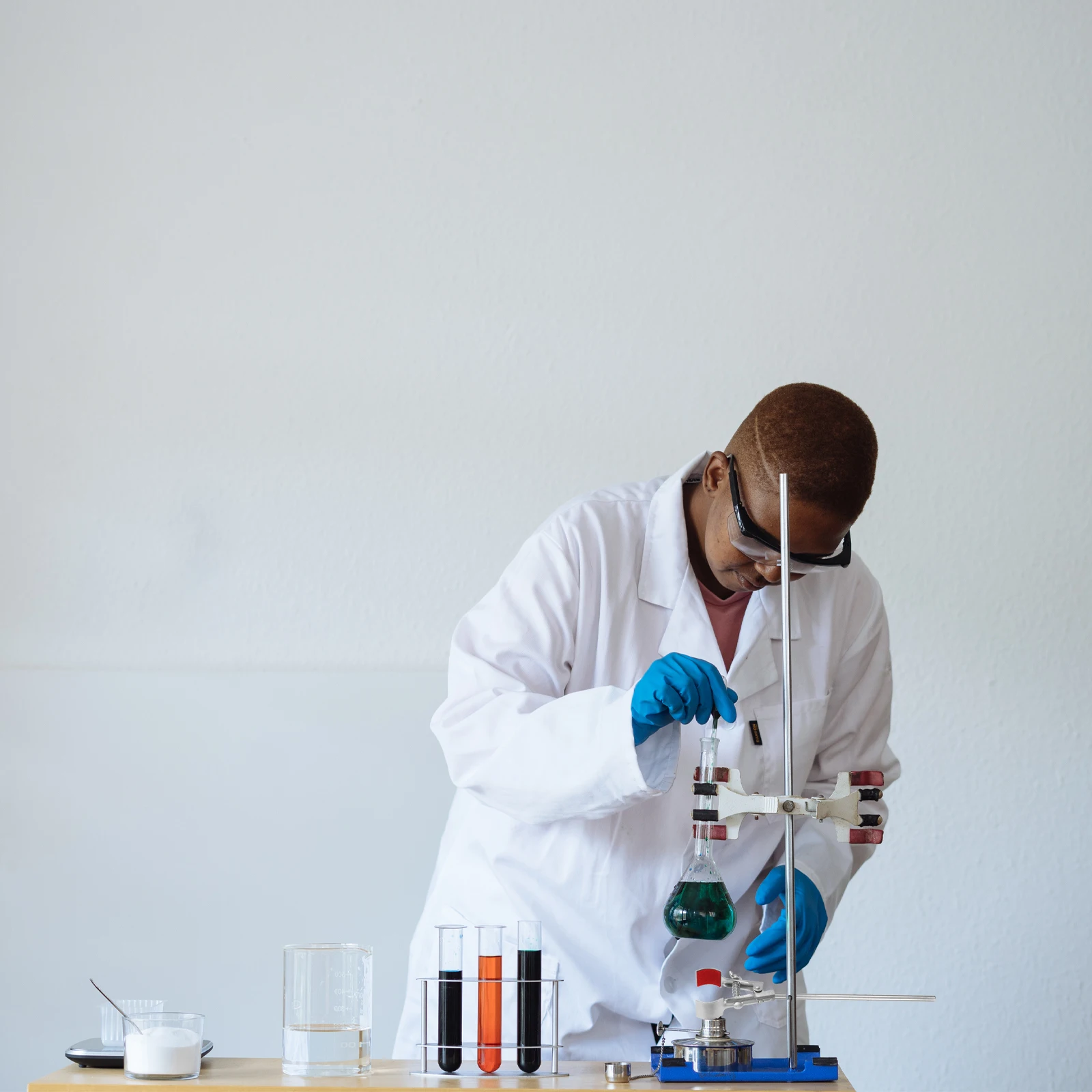 

Extended Flask Clip Laboratory Clamp Tube-clamp Three-jaw Clamps Beaker Test Tubes