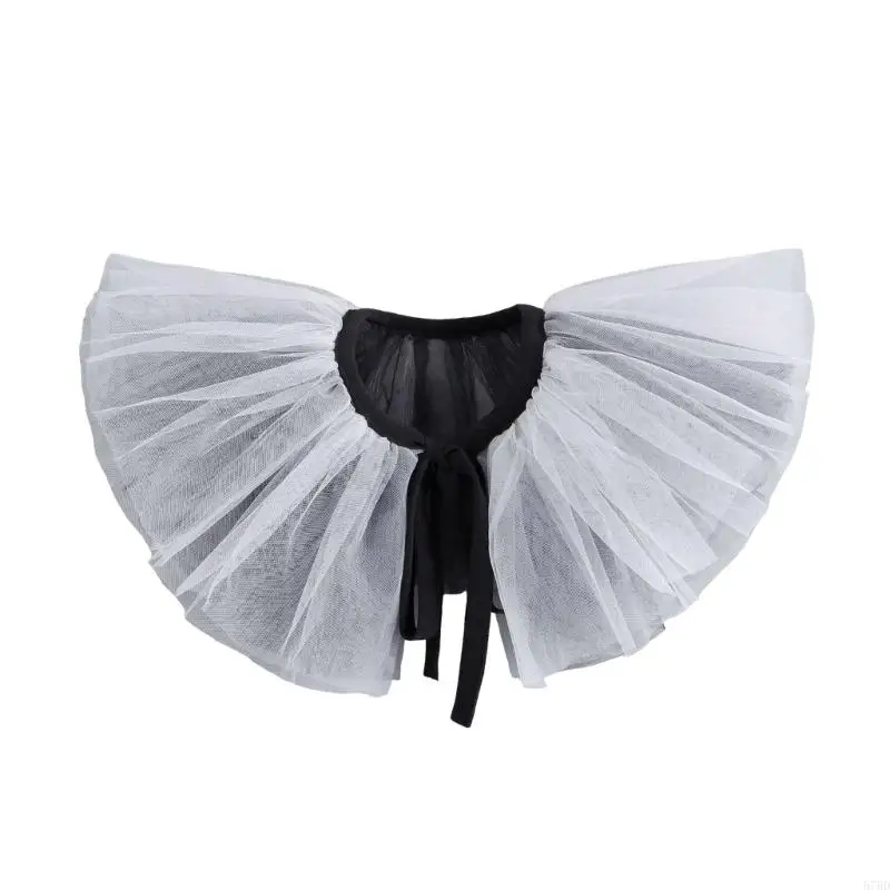 

Versatiles Sheer Detachable Collar Unisex Fashion Collar Luxurious Collar for Fashion Enthusiasts At Event 57BD
