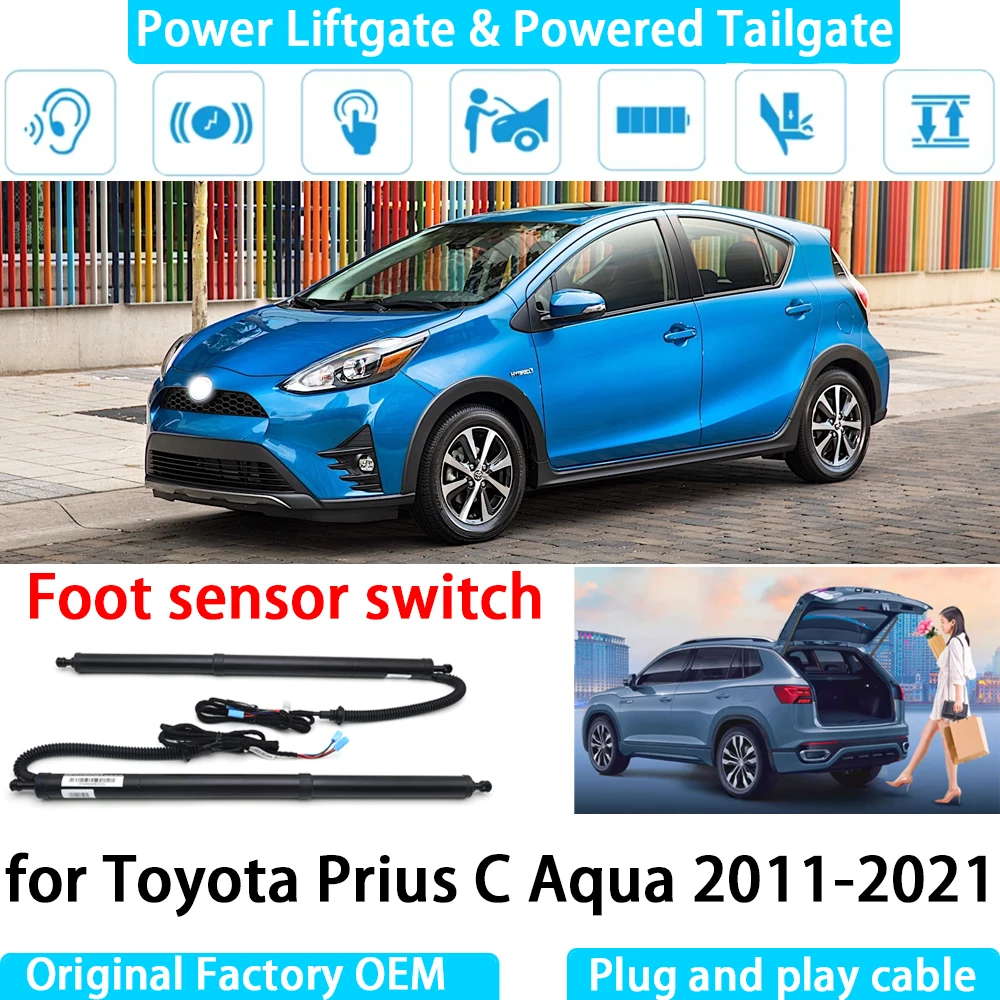 

for Toyota Prius C Aqua 2011-2021 Automatic Electric Power Liftgate Powered Tailgate Strut Tail Gate Lift System