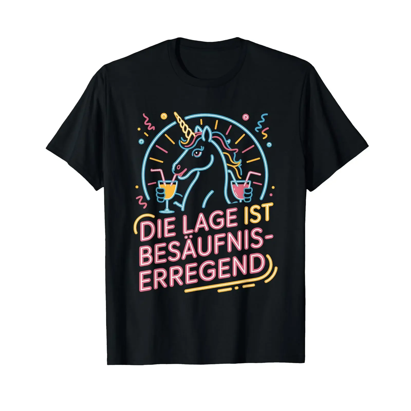 The situation is inducing drunkenness Day drinking boozing party beer T shirt vintage Washed Breathable Versatile graphic