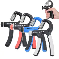 5-60kg Hand Grips Strengthener Adjustable Heavy Gripper Finger Wrist Power Trainer Muscle Exerciser Portable Home Fitness Equip