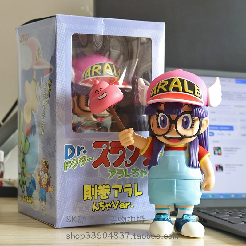 20cm Arale Figure Dr. Slump Anime Figure Senbei Norimaki Figurine Statue Pvc Model Toys Kids Collectible Animation Birthday Gift