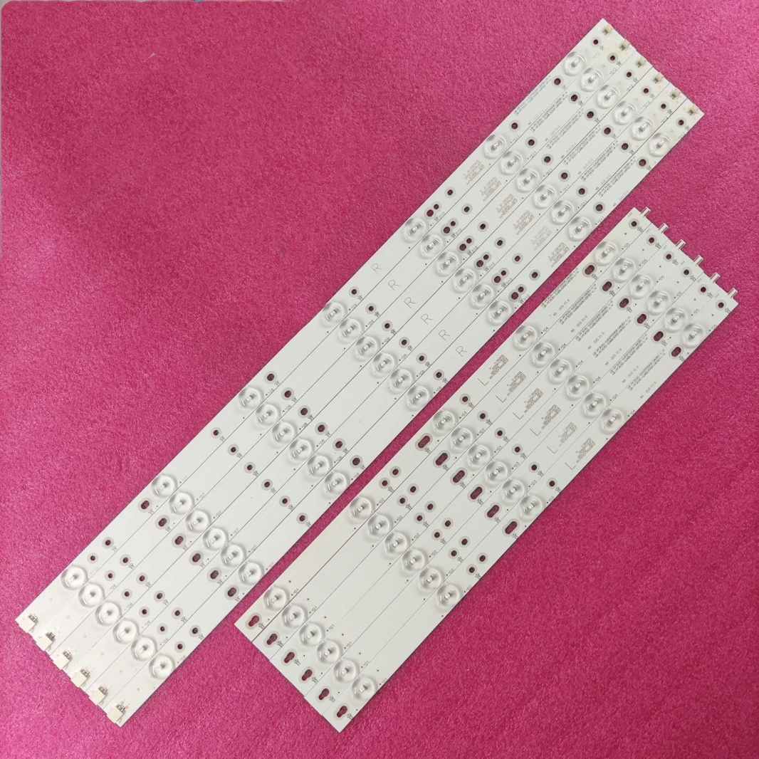 100% New 12pcs/Kit LED Backlight strips for INSIGNIA 50 TV NS 50DR710NA17 T500QVN03.0 LBM500P0501 FJ 2 L 5 LBM500P0701 FK 2 R 5