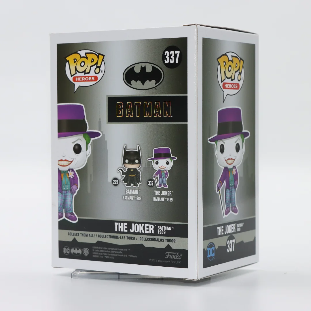 Funko Pop Original Heroes #337 The Joker (1989 Batman Movie) Vinyl Figure - Tim Burton Edition Collectible Gift for Fans - view 6