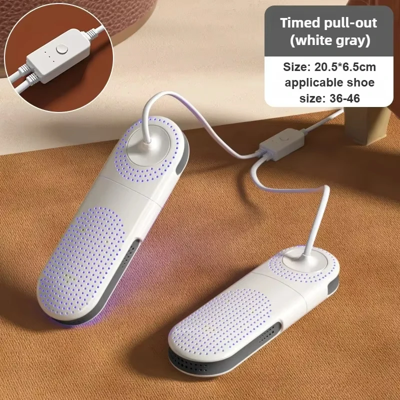 Lenovo Portable Electric Shoes Dryer Deodorizer With Heat Dehumidifier Device Timer Heater Eliminate Odor Shoe Drying Household