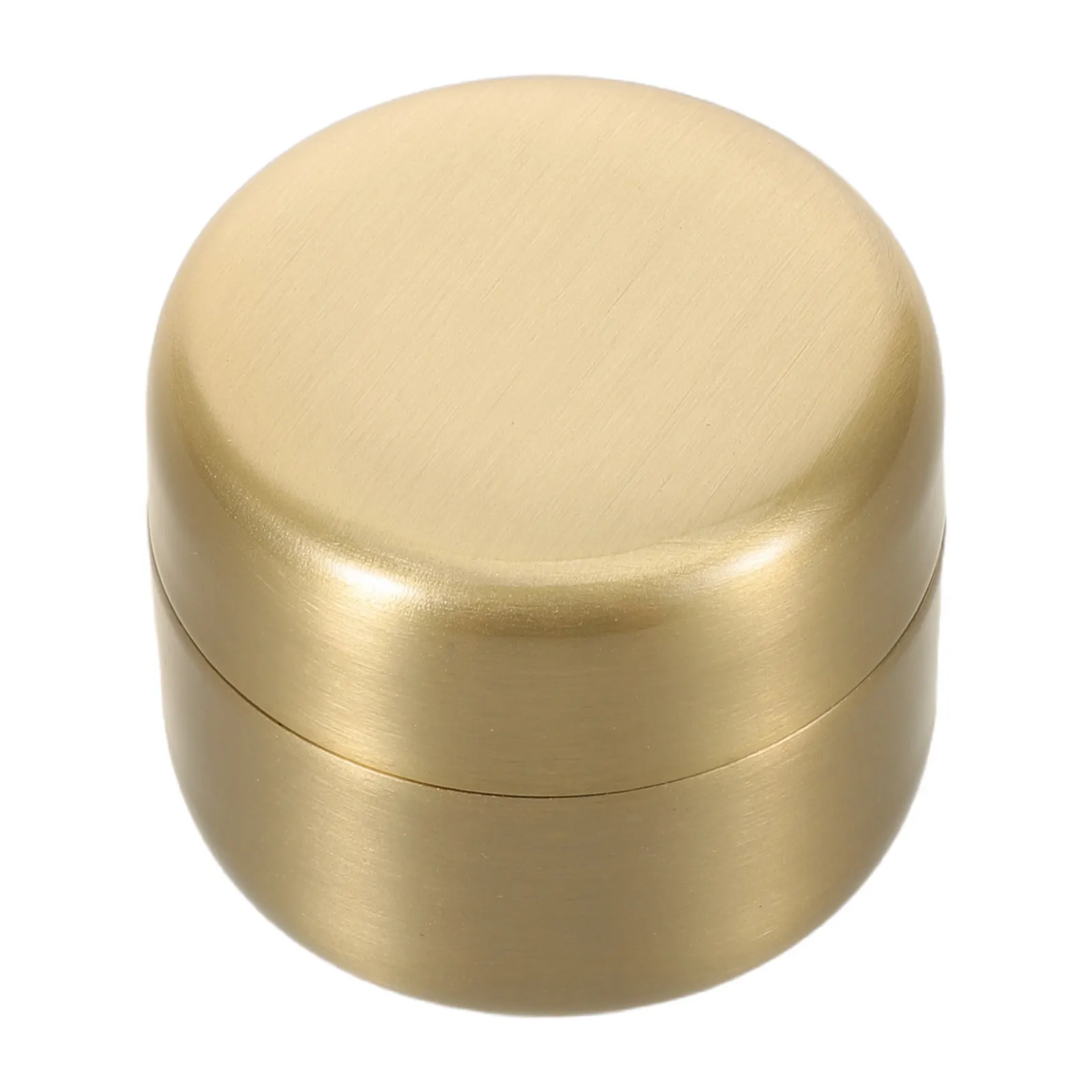 Stainless Steel Waterproof Pill Holder Compact Round Metal Medicine Storage Box Portable Small Airtight Container for Travel