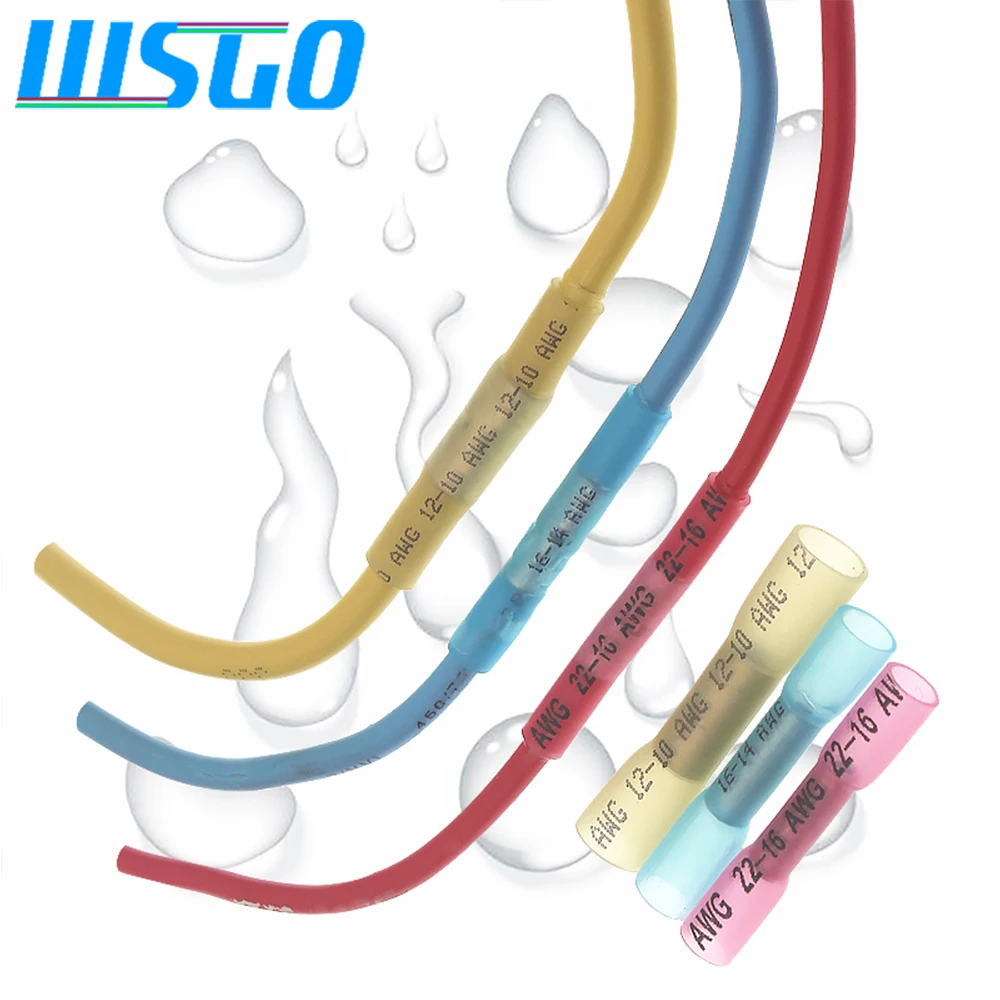 

Terminal Heat Shrink Tube Cover Connects Terminal AW2020-22 22-16 16-14 12-10 Waterproof Heat Shrink Terminal