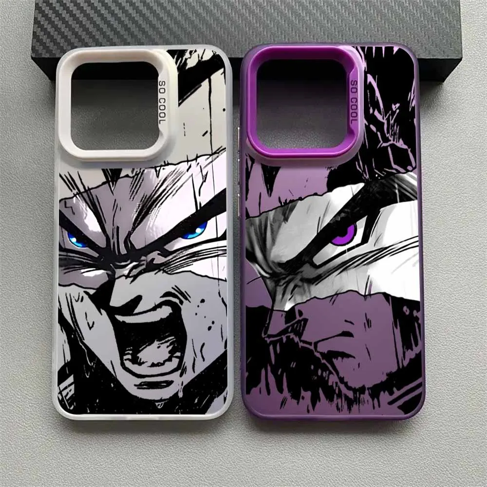 Anime Dragon Ball For Apple iPhone 17 17Air 16E 16 15 14 13 12 mini Pro Max Plus Colorful Silver Phone case view 4
