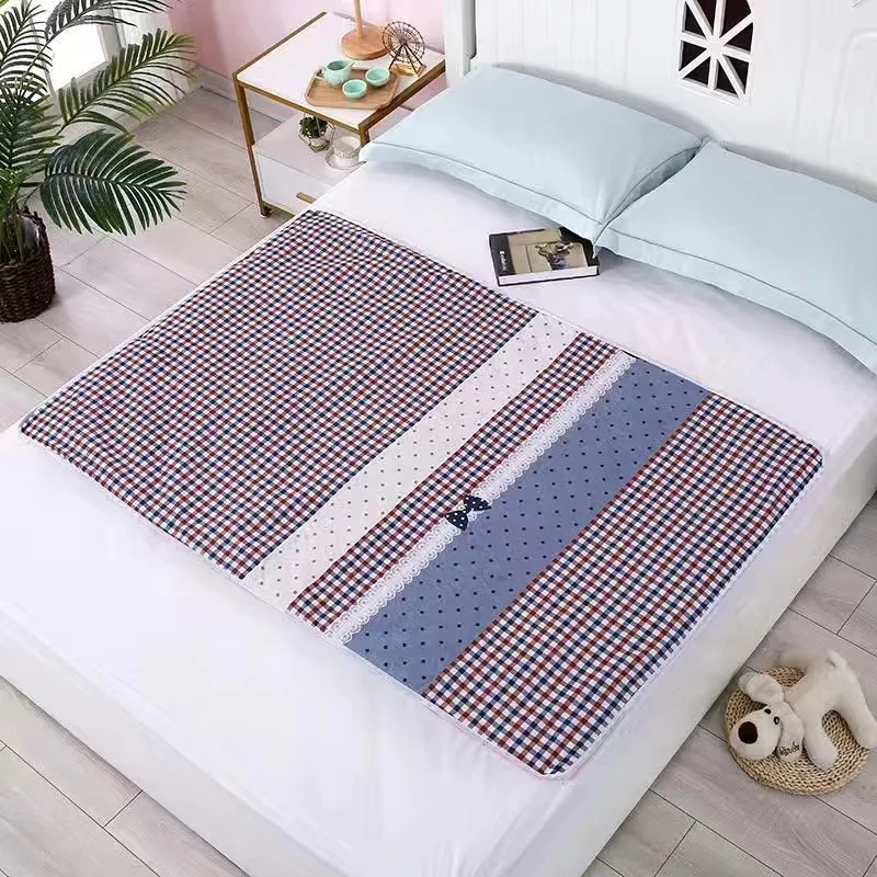 แผ่นรองเปลี่ยนผ้าอ้อมเด็กกันน้ำสำหรับเด็กแรกเกิดเสื่อเปลี่ยนผ้าอ้อมแบบพกพาเสื่อสำหรับเด็กเล่นพื้นโต๊ะ