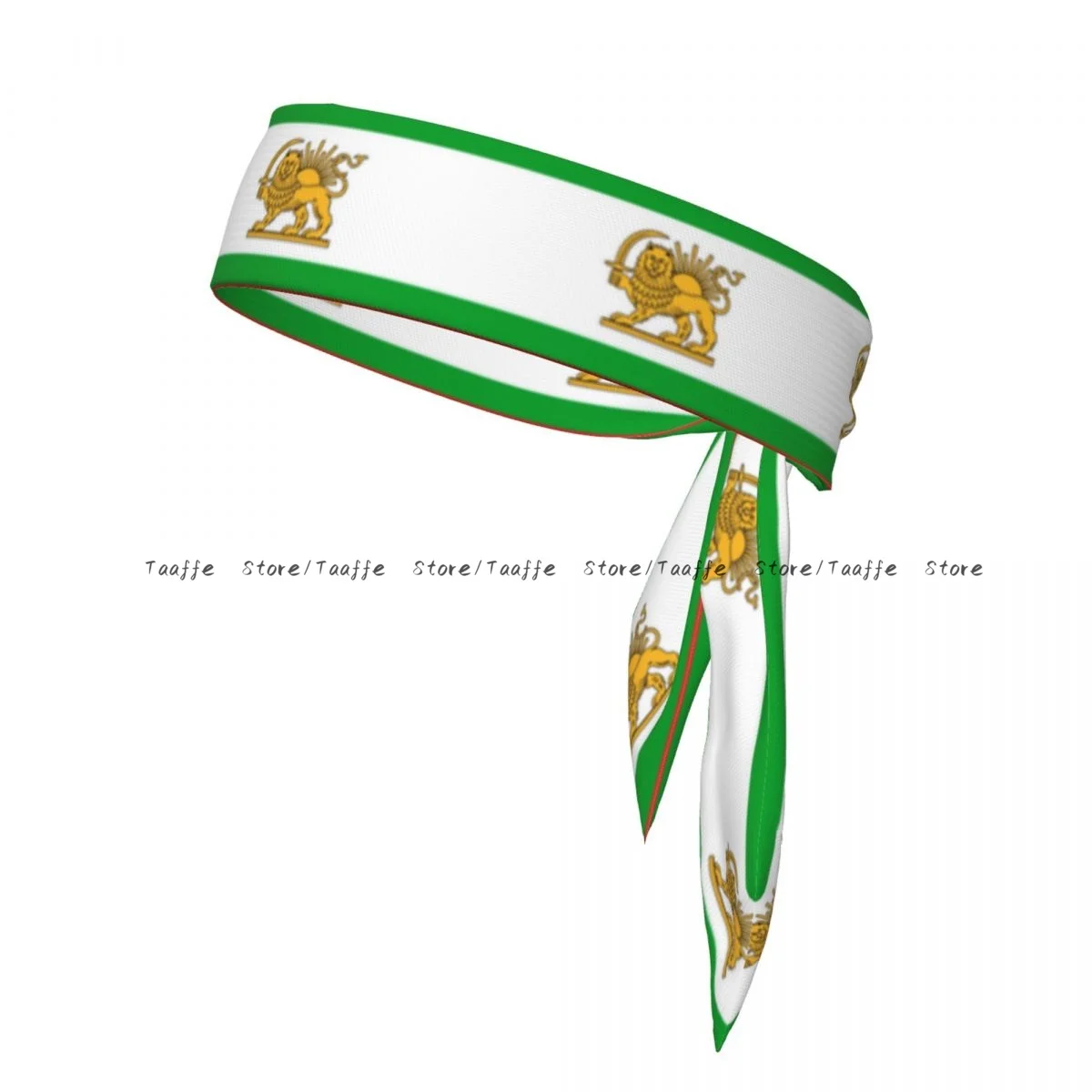 Head Tie Sports Headband Flag For The Free Republic Of Iran Athlete Sweatbands Head Wrap For Working Out Running Yoga