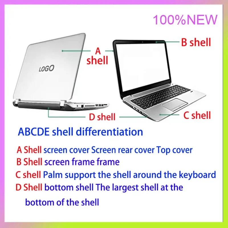 Para Lenovo ideapad15s 3-15itl6 alc6 2021 pantalla de ordenador portátil bisel superior reposamanos funda inferior teclado trackpad bocina bisagra