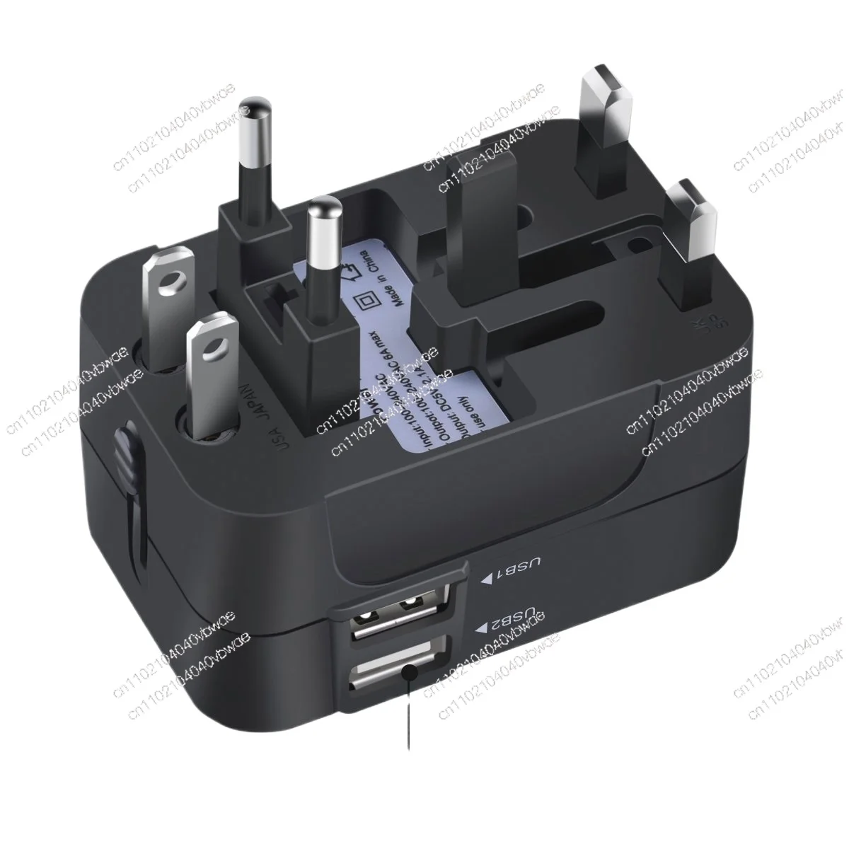 

Преобразователь глобального пропускания, нитрид галию, 45 Вт, однооборотная, многофункциональная вилка для быстрой зарядки, многофункциональный преобразователь розетки