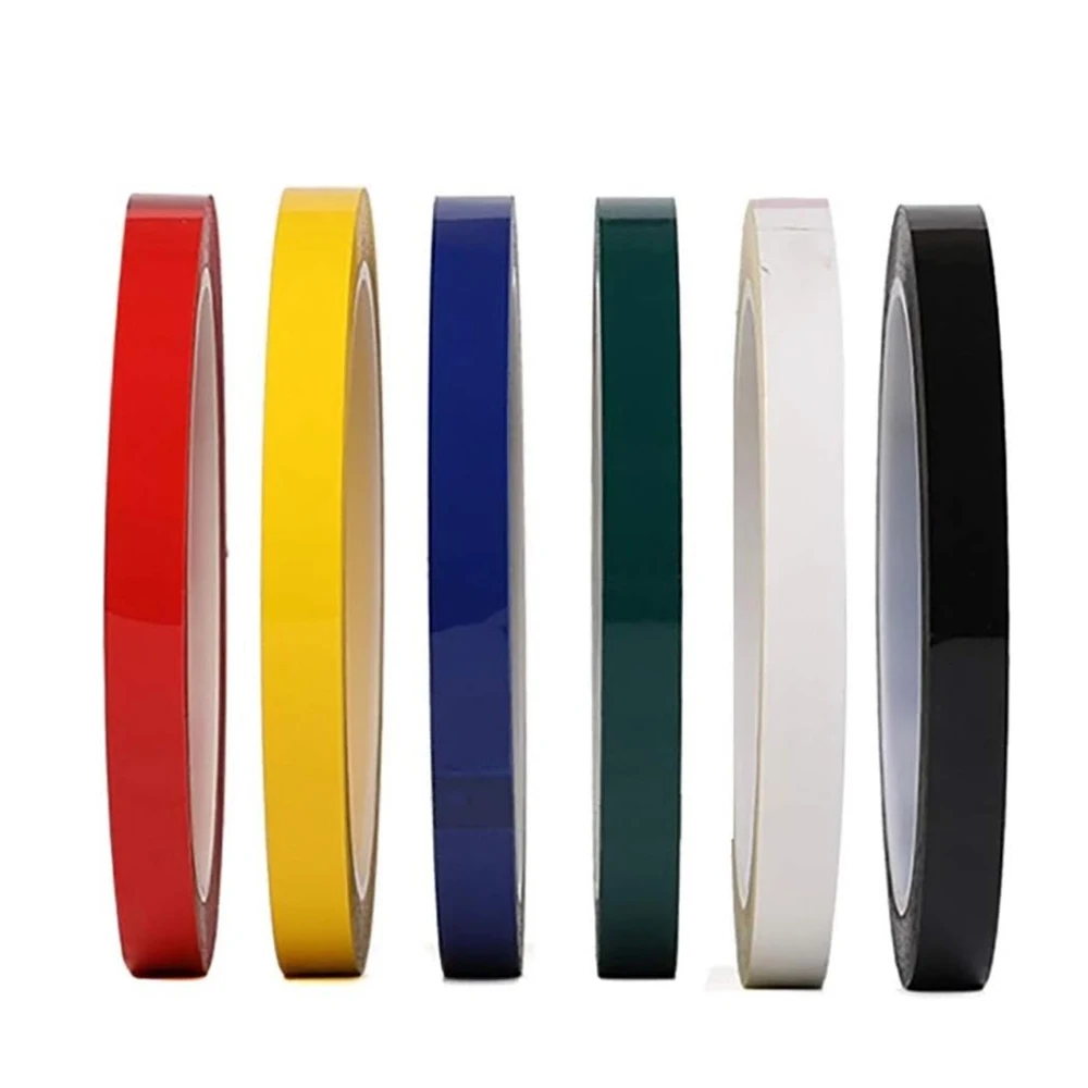 Ruban de marquage multicolore en PET pour bureau, atelier, sol et mur, gestion 5S, identification