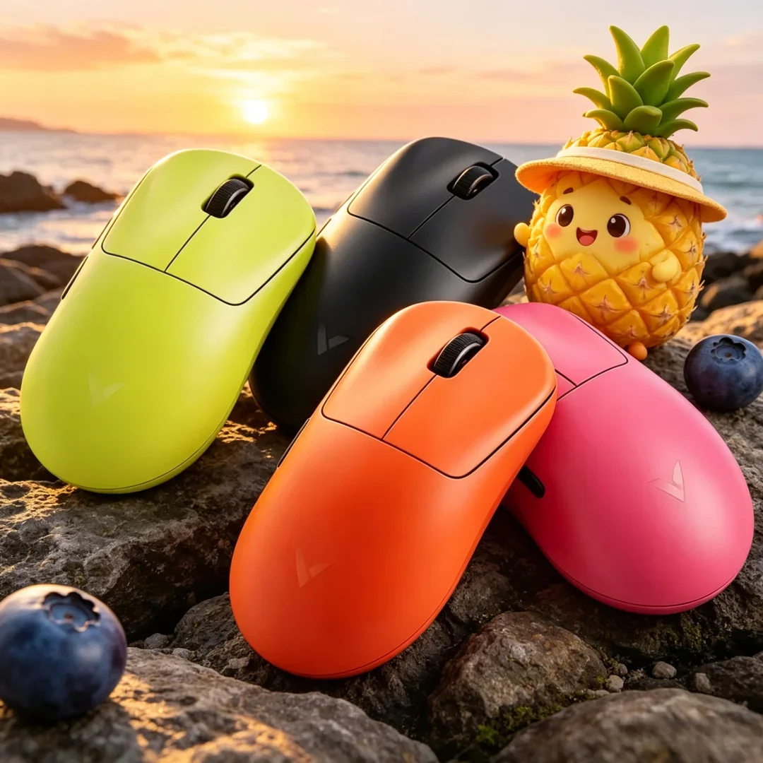 Rapoo VT3S /VT3S MAX GEN-2 Wireless Gaming Mouse Supreme 8K Wireless Polling Rate 49g Micro Light Up to 750Hr Sustained