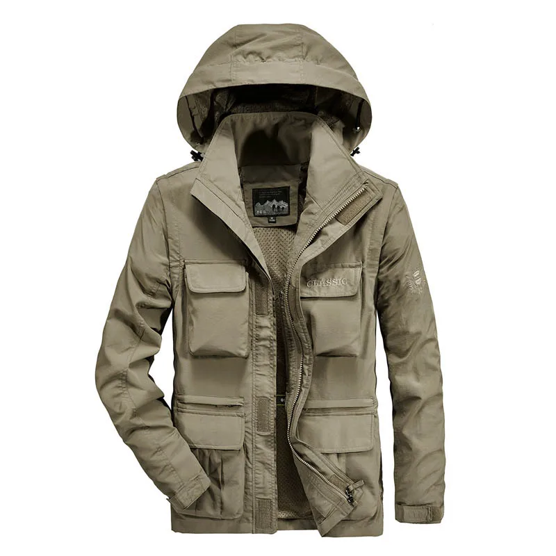 Varsity Jackets Motorcycle Jacket Coat Men's Parkas Clothes Clothing Male Man Mountaineering Coats Anorak Spring Outerwear Short