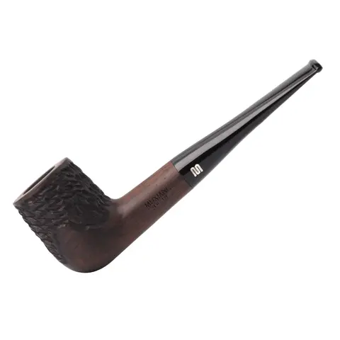 Sandalwood Solid Wood Tobacco Pipe Straight Billiard Style Acrylic Long Stem with 9mm Filter 145mm Length Ideal Gift for Father