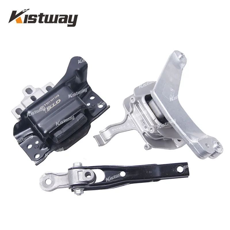 3PCS Motor Transmission Support Engine Mount Kit For Audi A3 S3 TT RS3 2.5T 8V0199262B 8V0199555A 5Q0199855C