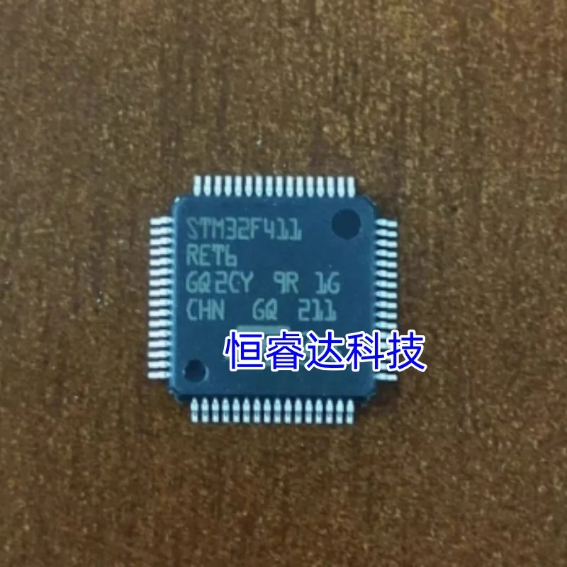 (1piece)100% New STM32F411RET6 STM32F411RCT6 STM32F412RET6 STM32F411 RET6 RCT6 STM32F412 RET6 QFP-64 Chipset