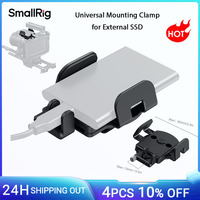 SmallRig Universal Mounting Clamp for External SSD w Cold Shoe/MagSafe Installation Methods for Samsung T5 T7 SSD SanDisk 5196
