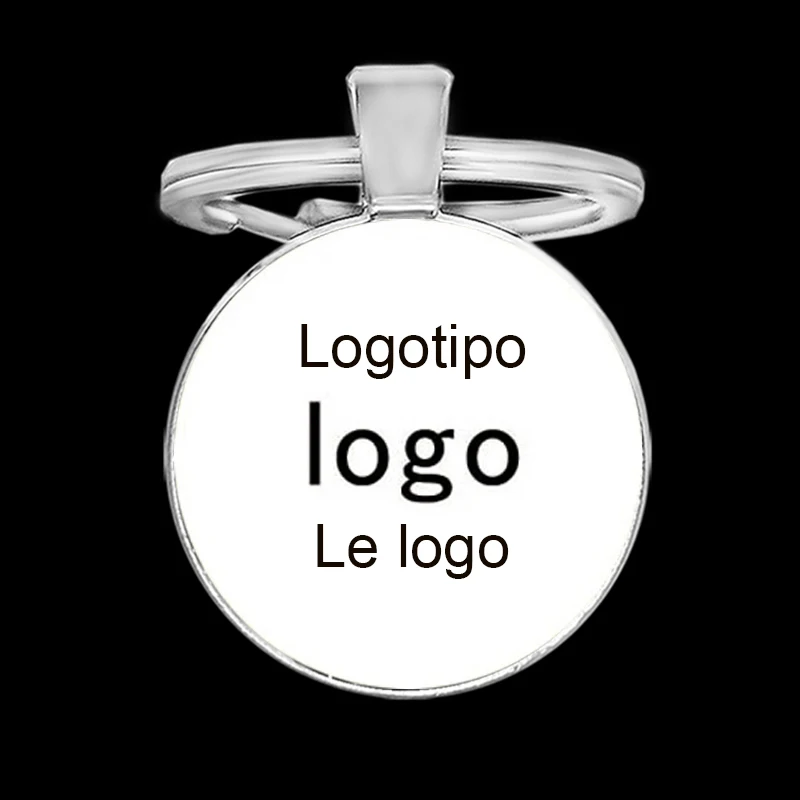 Porte-clés avec logo d'entreprise personnalisé, personnalisé, personnalisé, privé, cadeaux