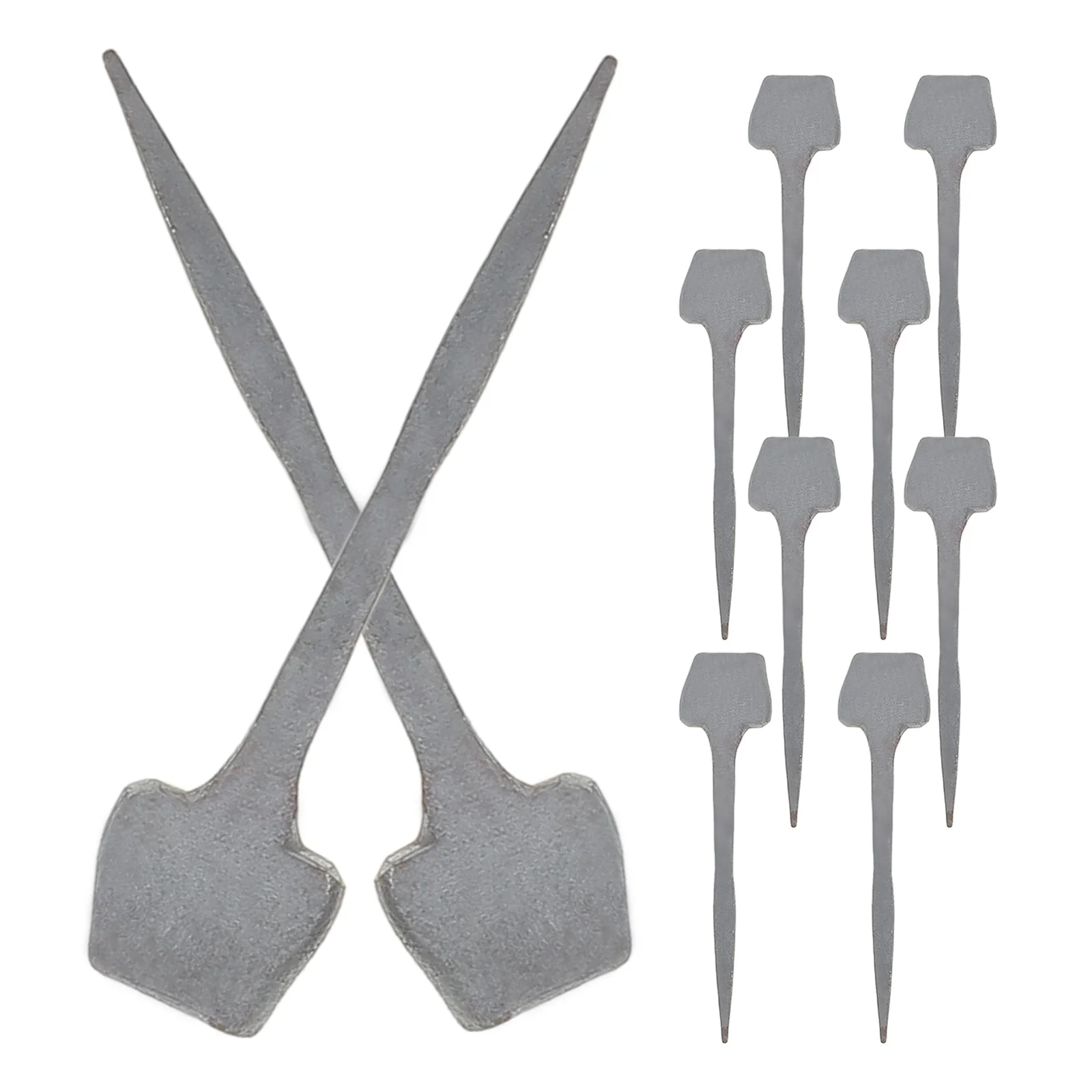 

10pcs Horseshoe Nails Durable Hoof Mounting Equipment Repair Tools Lightweight Design Mini Horseshoe Nails for Horse
