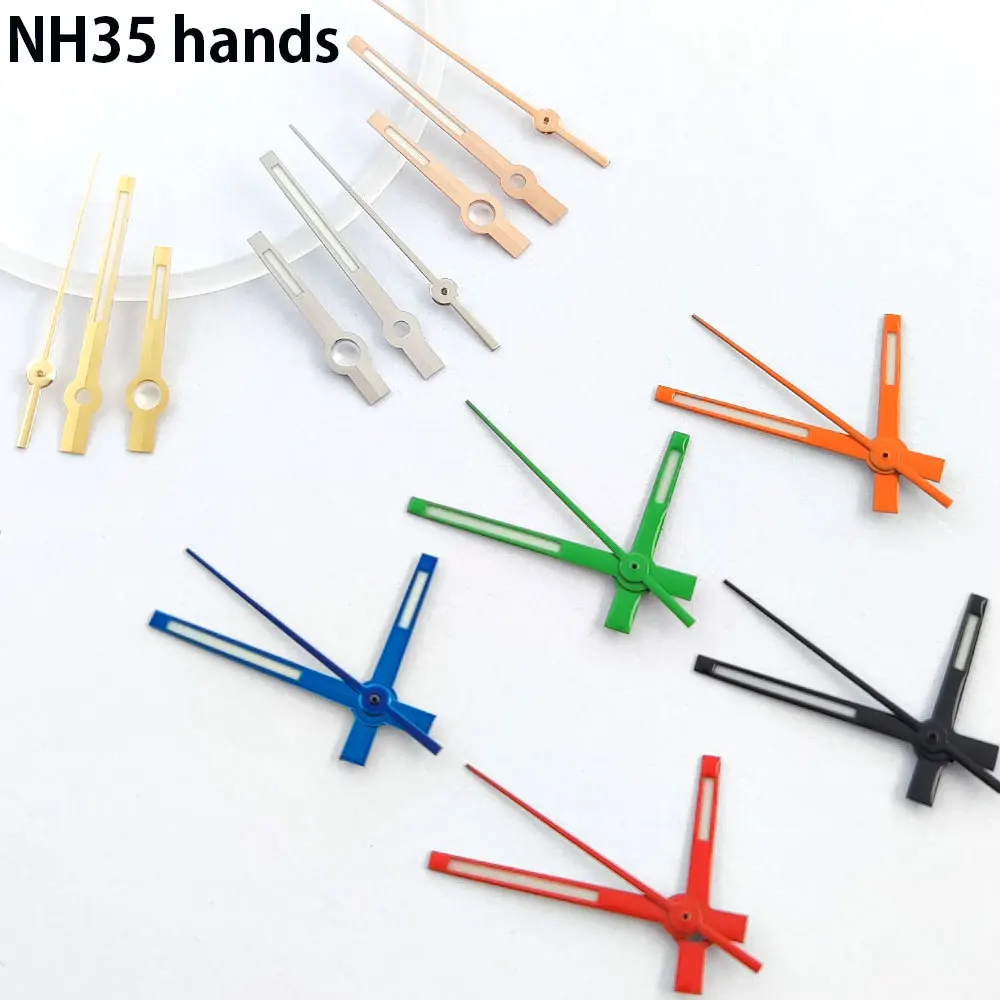 nh35-maos-relogio-maos-verde-rosa-dourado-vermelho-prata-azul-laranja-preto-para-nh35-nh36-4r-7s-gelo-azul-luminoso-acessorios-de-relogio-﻿